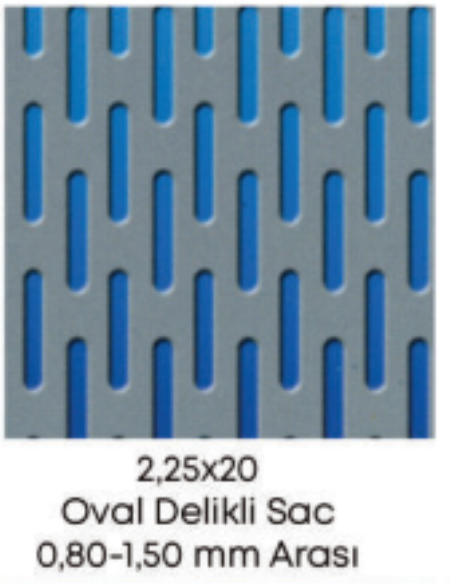 Oval Delikli Sac